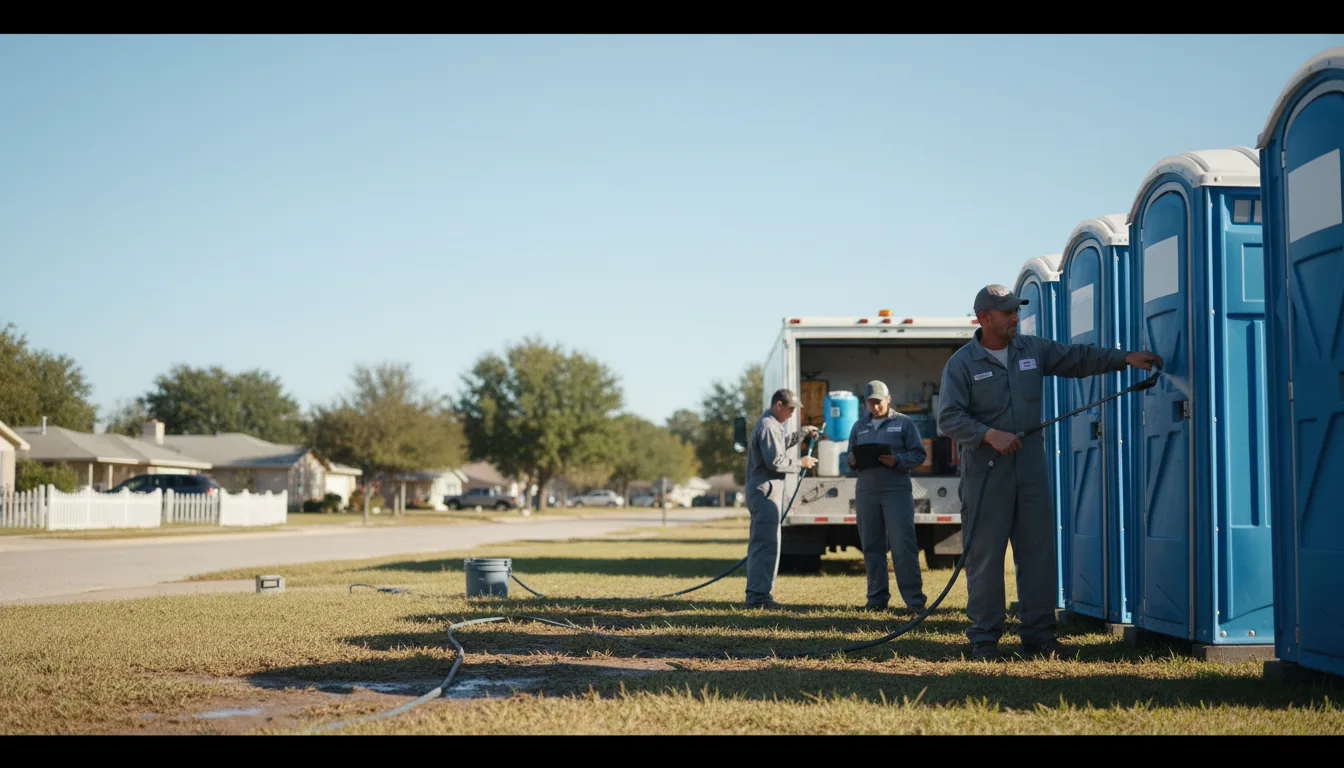 Long-Term Portable Toilet Rental in Mosherville, MI near me